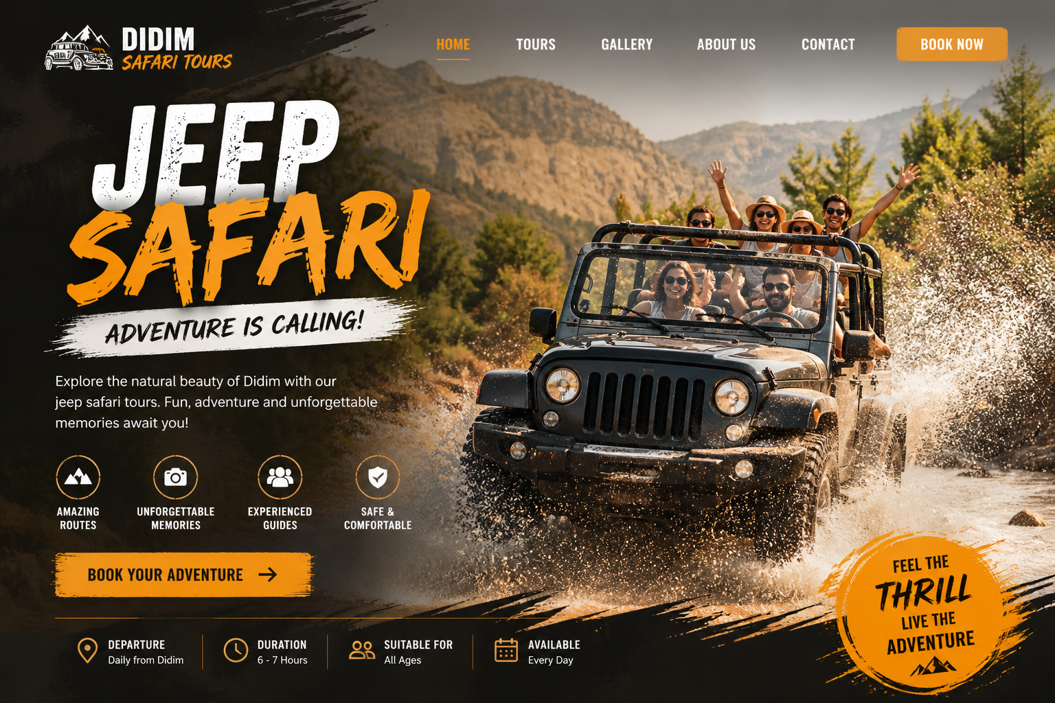 Didim Jeep Safari Tour | Adventure & Nature Experience