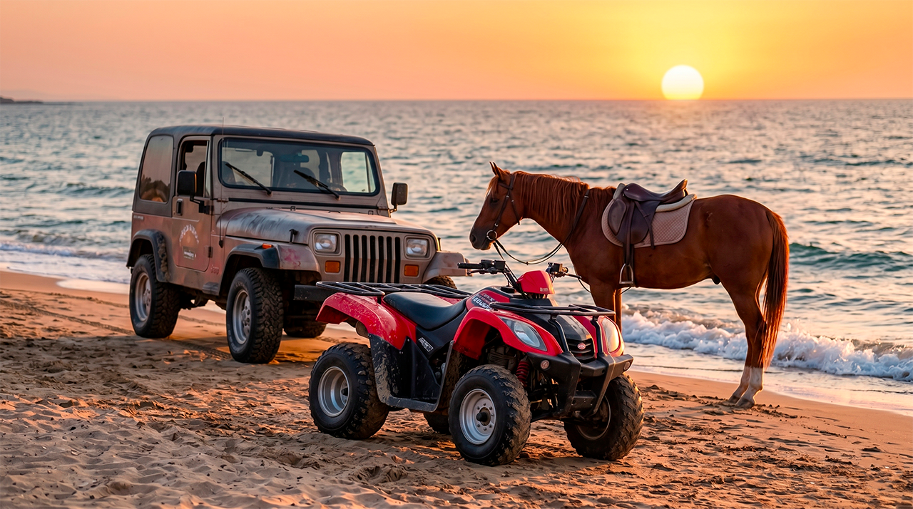 Der ultimative Didim Safari-Guide: Alles über ATV, Jeep und Reiten