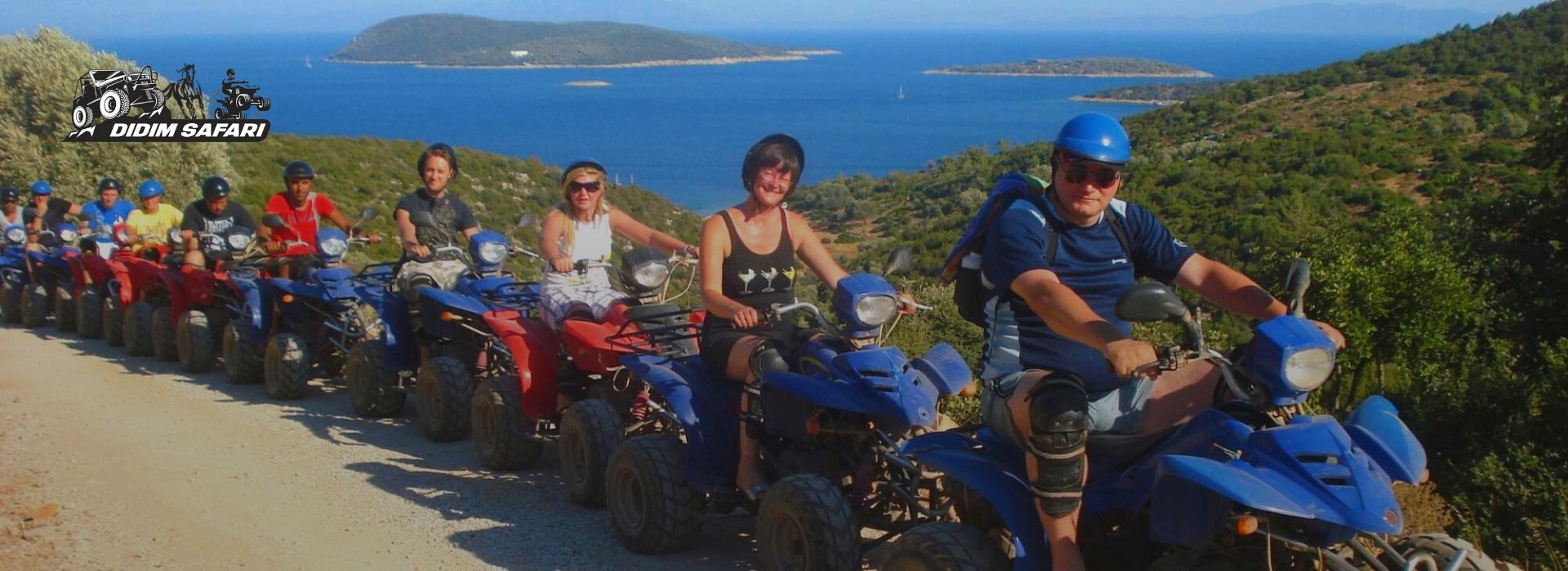 DidIm Quad Safari offers you an unforgettable experience to highlight your holiday in Didim. This muddy, wet and dusty excursion is really exciting and lots of fun.