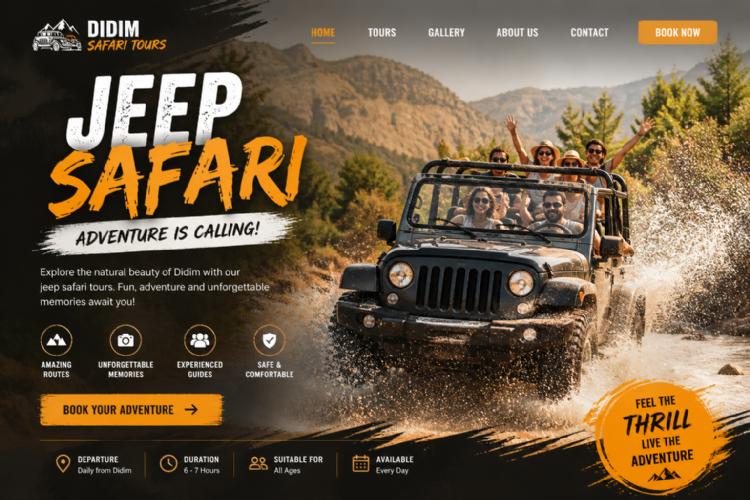 Didim Jeep Safari Tour | Adventure & Nature Experience